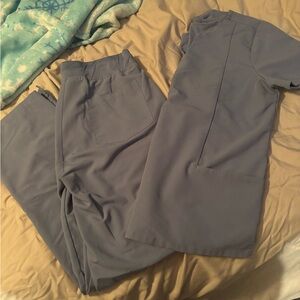 Periwinkle Mandala Scrubs